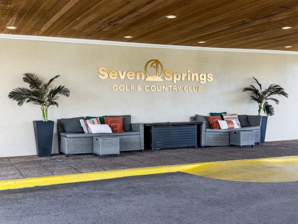 Seven Springs Golf Club Entrance