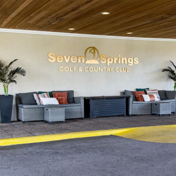 Seven Springs Golf Club Entrance